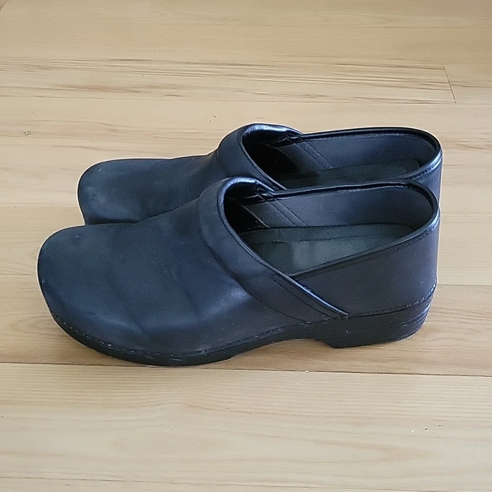 Dansko Black Professional Clogs Mens EU 47 Chef Nurse Work Shoes